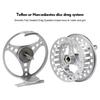 MUQZI Sports Accessory 3/4 5/6 7/8 Aluminum Alloy 2+1BB Bearing Fly Fishing Reel Hand Spinning Wheel