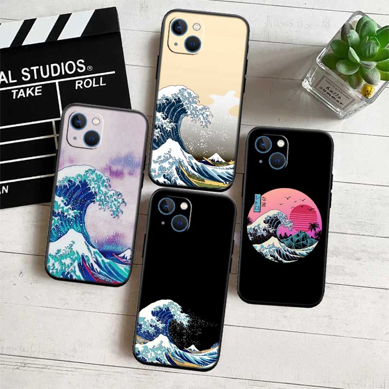 UP32 Great Wave off Kanagawa New High-End Shell Phone Case for iPhone SE X XS XR 16E 17 11 Pro Max 8 7 6 6s Plus Air