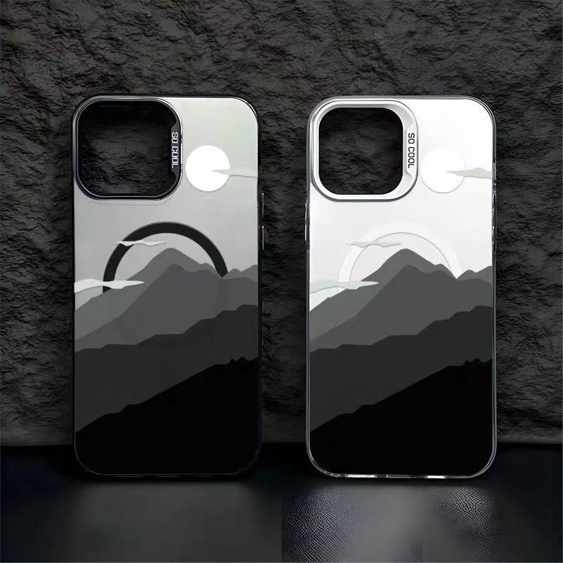 The new mountain moon is suitable for iphone17 mobile phone case Apple 15promax/1413pro16 Europe and America