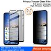 IMAK For Samsung Galaxy A34 5G Anti-spy Tempered Glass Film Full Coverage Phone Screen Protector