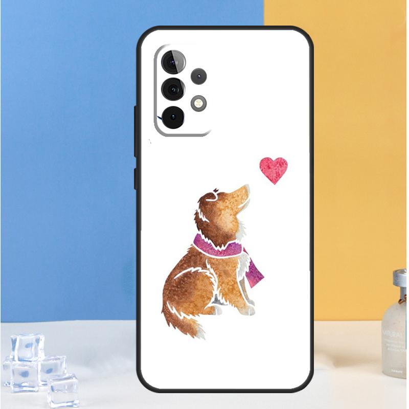 

Shetland Sheepdog Dog For Samsung Galaxy A16 A26 A36 A56 A13 A33 A53 A05 A06 A54 A34 A14 A32 A52 A55 A35 A15 Case Samsung A52S 5G