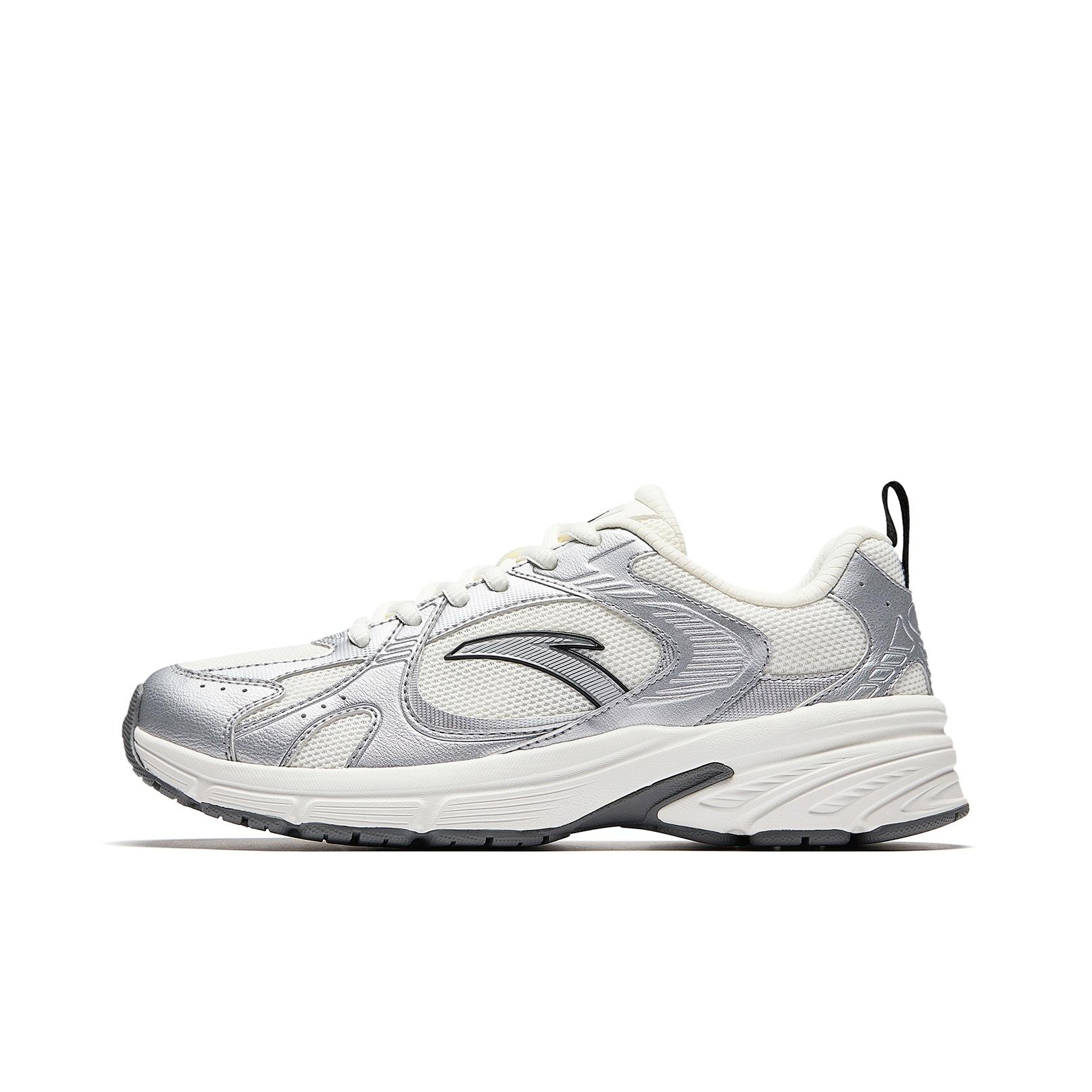 

Anta AT804 Millennium Ретро Модные Универсальные Легкие Прочные Амортизирующие Низкие Повседневные Кроссовки Женские кроссовки Серебристые 922548866-1 35.5