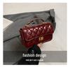2025 Little Xiangfeng Argyle Chain Luxury Square Handbag - Women's Single Shoulder Crossbody Bag