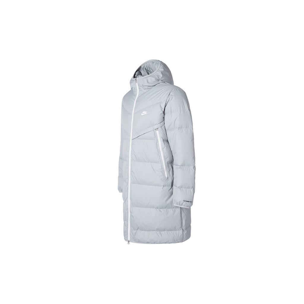Nike Down Jackets Men's Light Gray Hooded Moderate Other DD6789-077