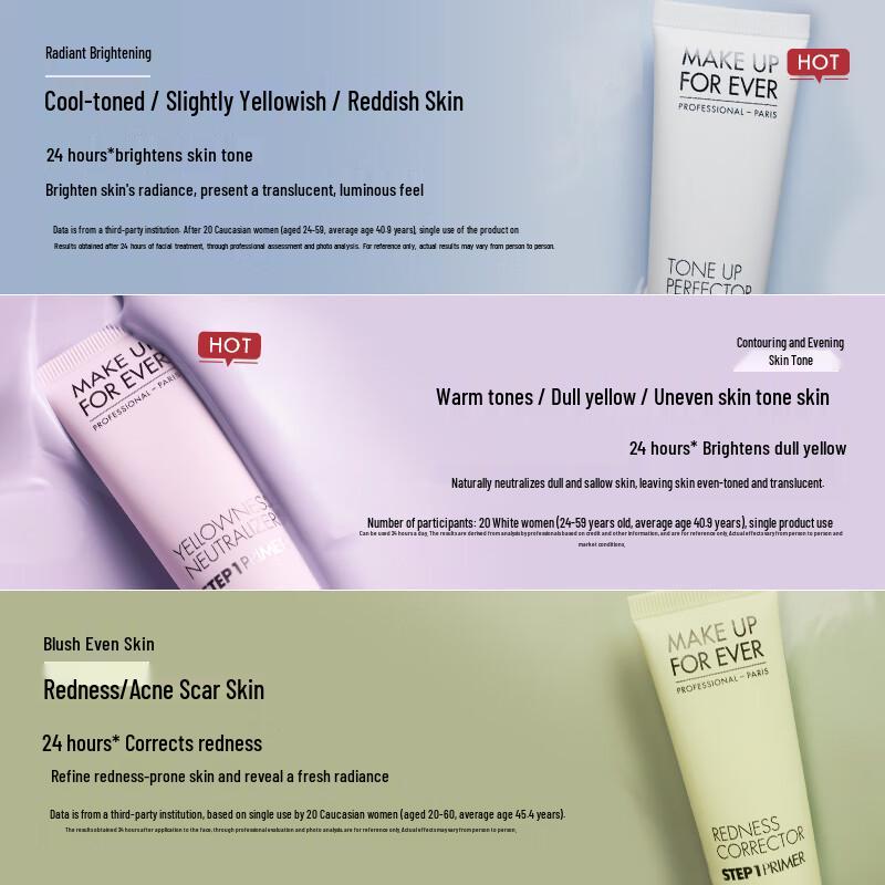 Make Up For Ever Step 1 Primers