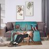 Omar Courtz Singer Soft Blanket  Girls Boys Plush Throw Blanket Comfortable Couch Bed Flannel Bedspread Sofa Bed Cover