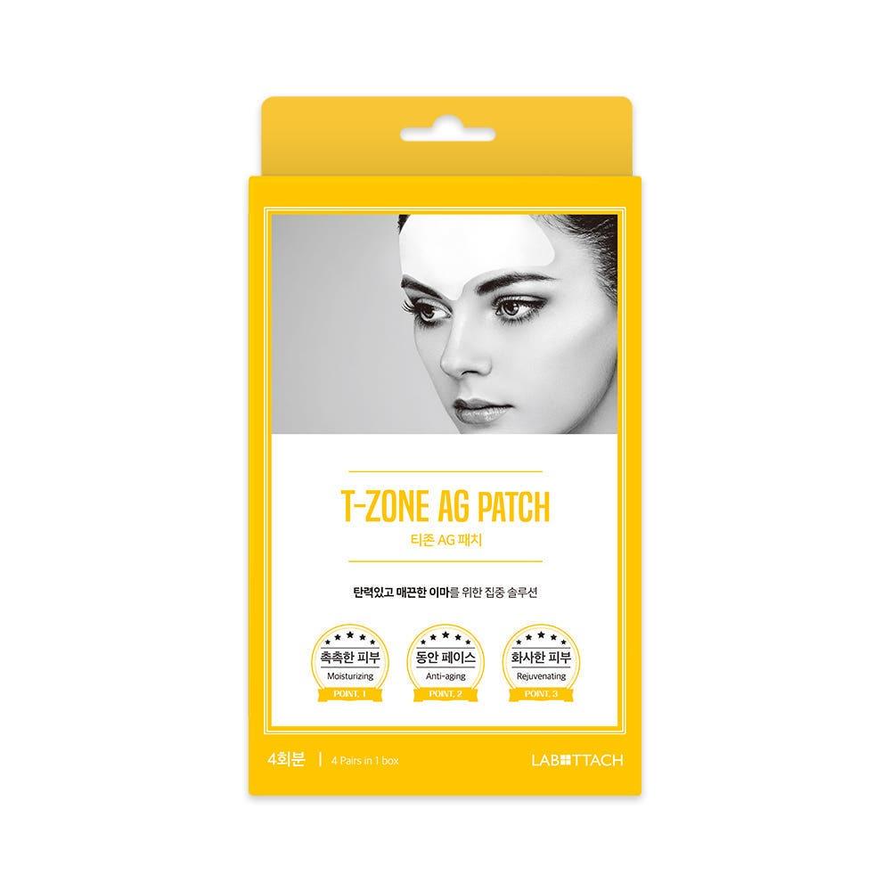 LABOTTACH T-Zone AG Patch Firming & Deep Hydration 4 Sheets, Forehead Mask, Korean Skincare