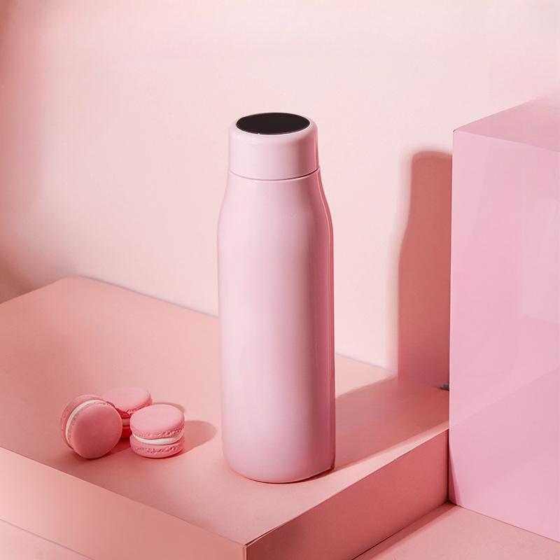 304 Stainless Steel Thermos Intelligent Temperature Display Straight Cup