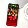 Świąteczne Pudełko Prezentowe Etui na Telefon Dla Samsung A73 A72 A71 A55 A54 A53 A52 A51 A13 A22 A16 A15 A12 A14 A26 A07 5G Czarne