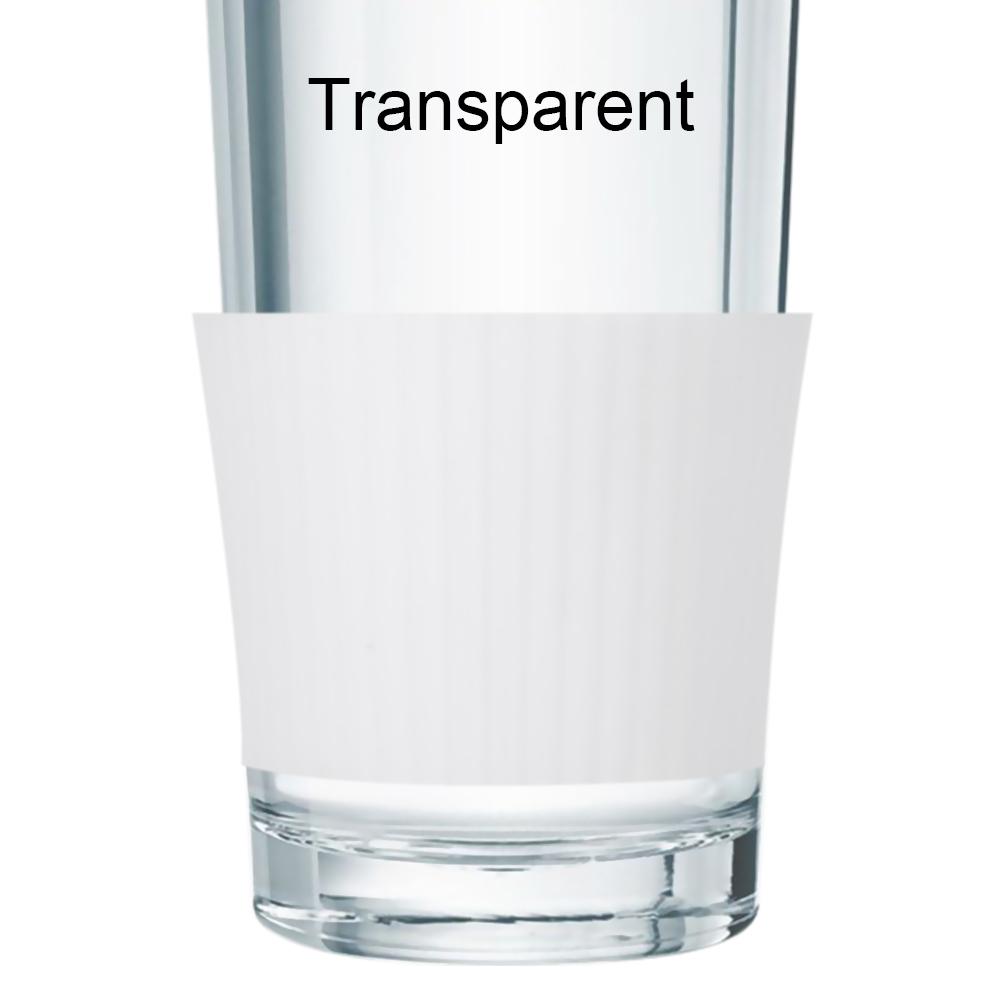 

Круглые Нескользящие Прочные Подставки для Водных Стаканов Силиконовый Рукав для Стакана Изоляционная Крышка для Стакана Рукава для Бутылок прозрачный