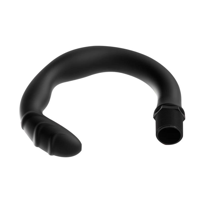 Silicone Enema Douche Kit – Anal Shower Cleaning Set with Nozzle Tips for Hygiene & Play