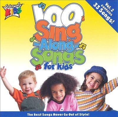 CD VARIOUS 100 sing along songs for kids vol 2 Childrens Used