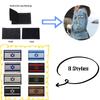 Emblem Flags Israel Velcro Embroidery Patch Cloth Backpack Accessory Decorations
