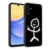 Funny Stickman Matchman Soft Phone Case for Samsung A17 A37 A57 A16 A26 A36 A56 A15 A25 A35 A55 A14 A24 A34 A54 A13 A23 A33 A53