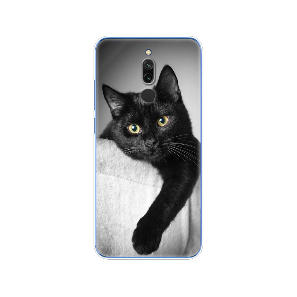 

силіконовий чохол для xiaomi redmi 8 чехли повний захист м яка tpu задня кришка на бампер redmi 8 hongmi 8 телефон сумка coque for Redmi 8