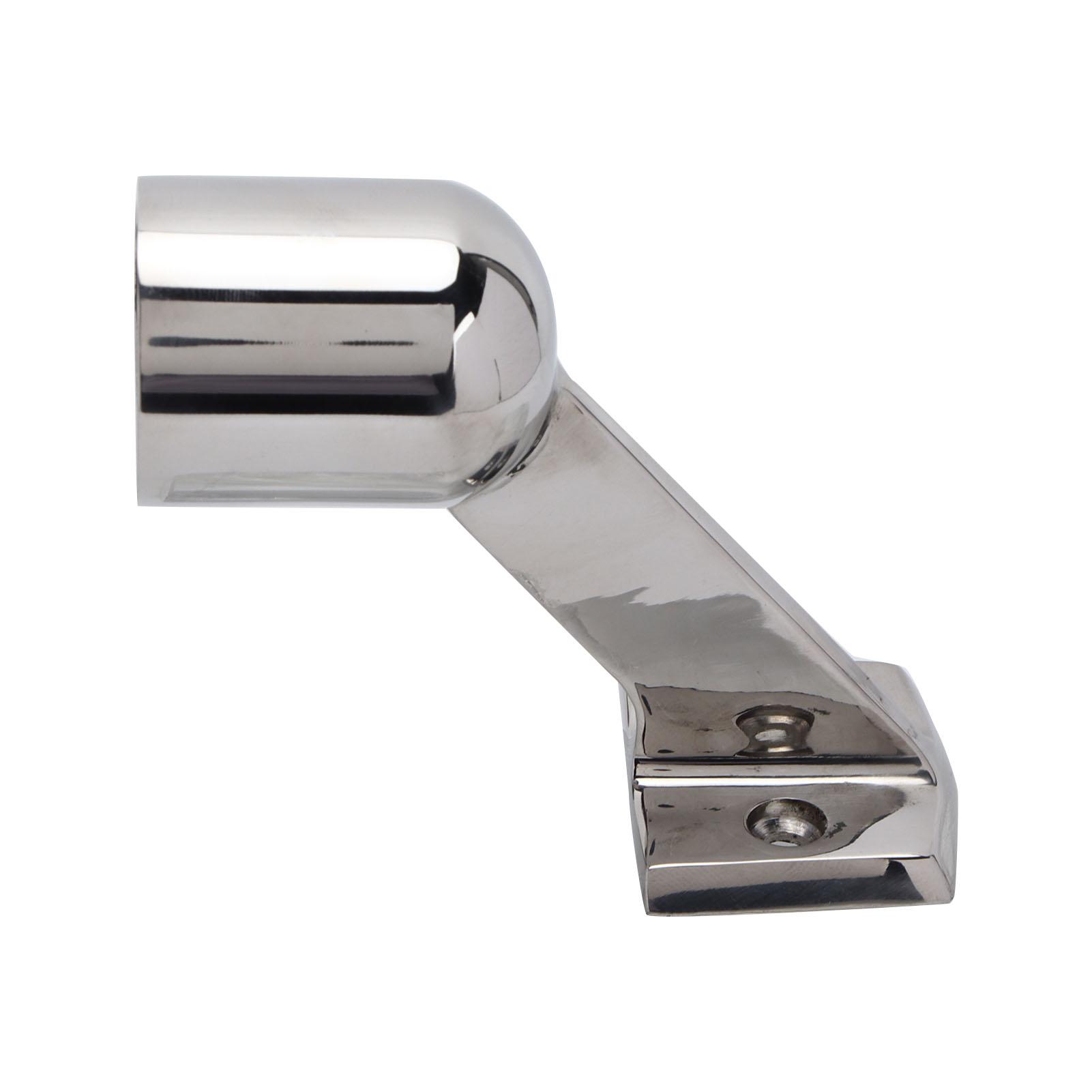 

25mm Boat Hand Rail Fitting 60 degrees End Stanchion Stainless Steel Hardware Yacht Parts