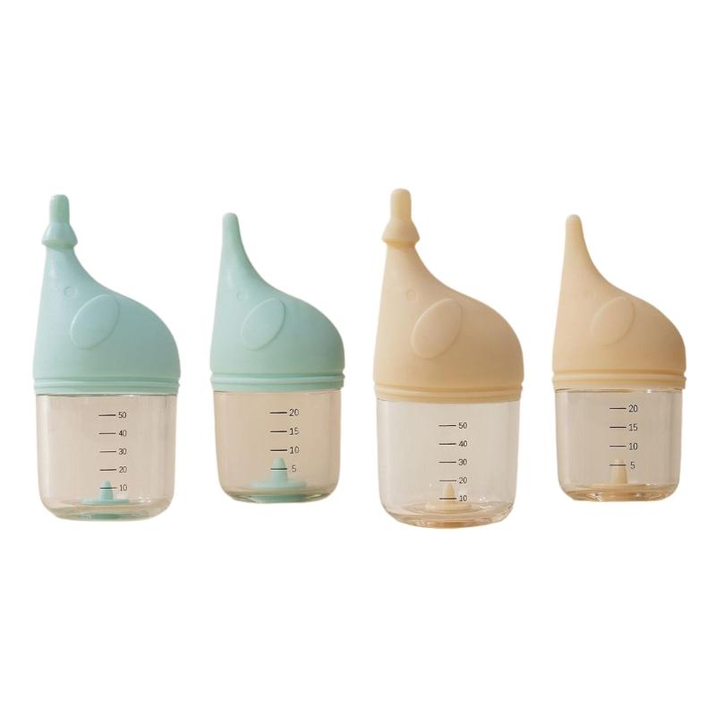Cat Dogs Nursing Bottle with Silicone Nipple and Anti-Choking Valves for Newborn Small Animals Reusable and Washable