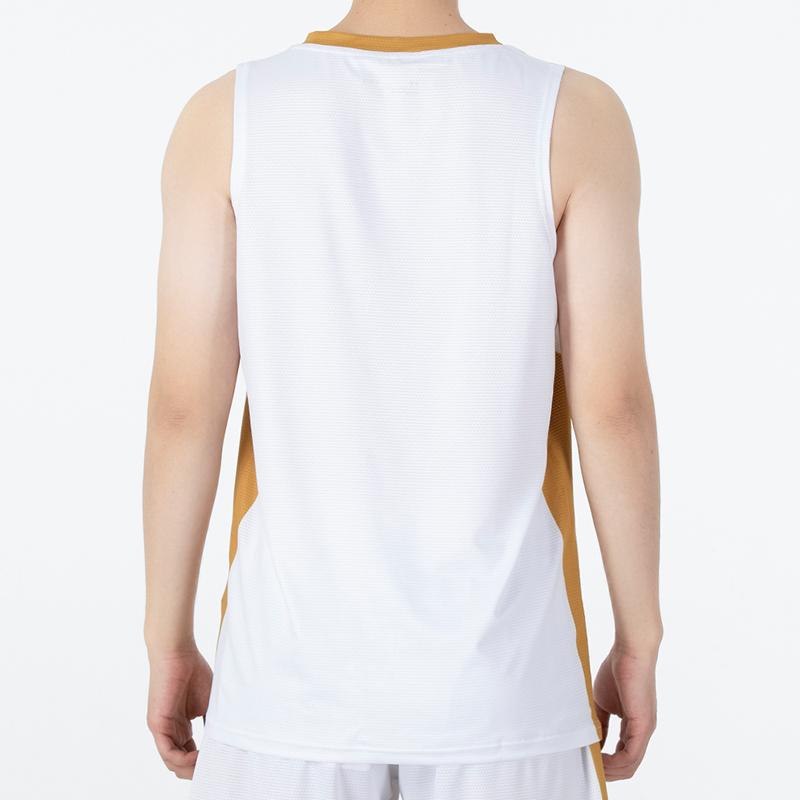Under Armour Color Block Knit Training Basketball Vest Men Tops White 21500107-100