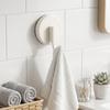 Abs Suction Cup Hook Strong Adhesion Wall Mounted Hanger For Bathroom Kitchen