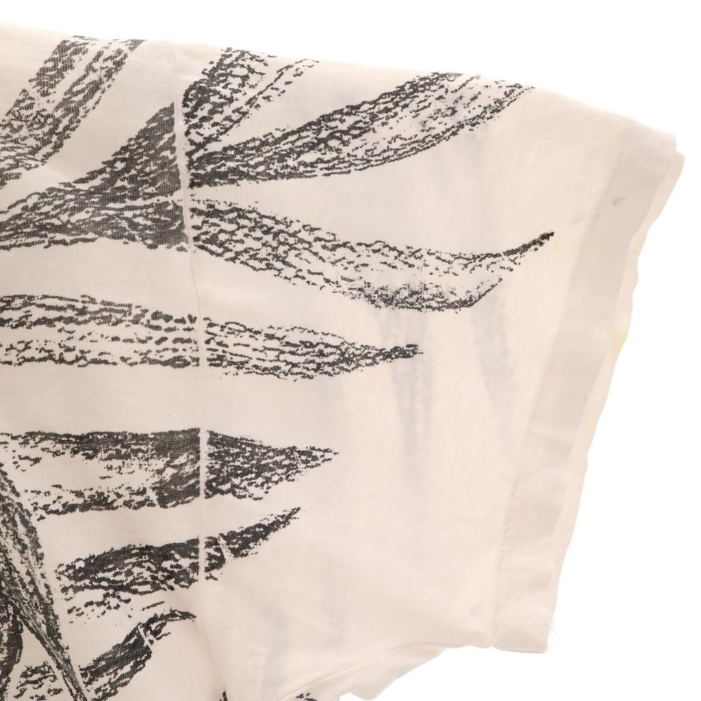 Mickey Family 90s Old Donald duck Short sleeve T-shirt white Men's Used