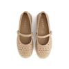 Tandy Women S Flat ShoeS Beige  G26003