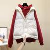 Women's Plus Size Solid Color Warm Vest Face Fluffy Loose Hooded Vest Casual Plus Size Vest