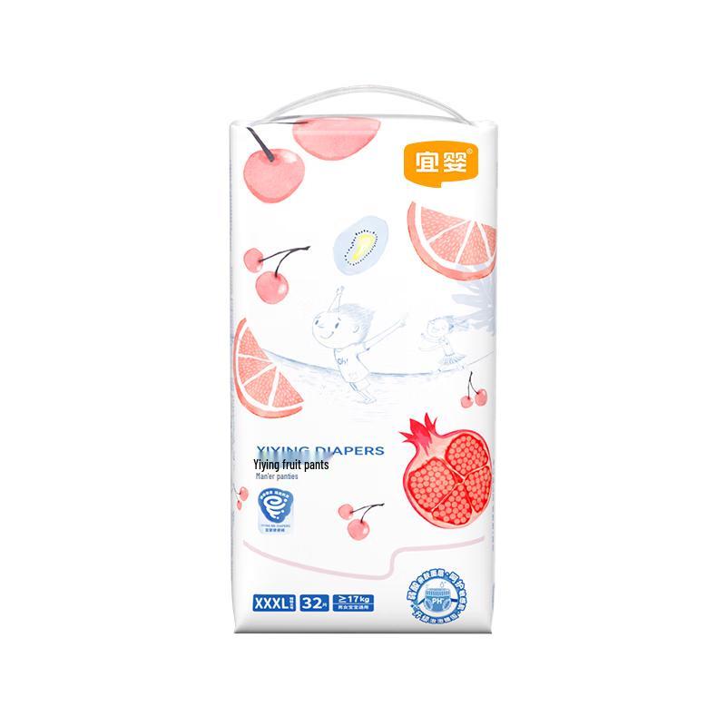 Yiying Weak Acid Fruit Pull-Up Diapers