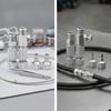 7 Pieces Hose Adapter Secure Locking for Air Tool Artists