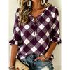 Simple Fashion Women's Loose Blouse, Exquisite Art 3D Print, Soft Comfortable Slimming Outdoor Casual Clothes
