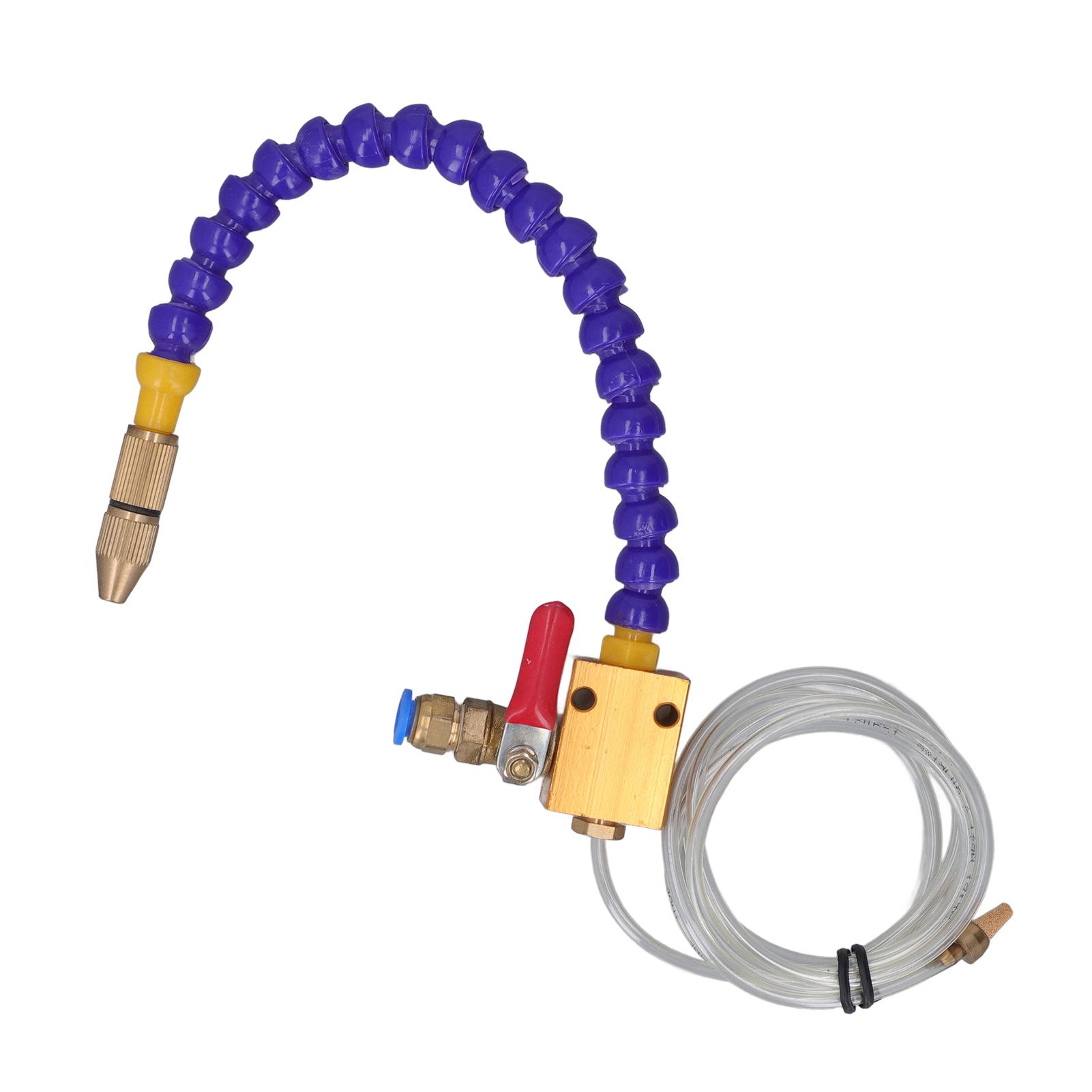 Kit de Sistema de Spray Lubricante Refrigerante Nebulizador Corte de Metal Grabado Refrigeración Tubo de Aire Torno CNC Fresadora Taladro Herramientas Eléctricas