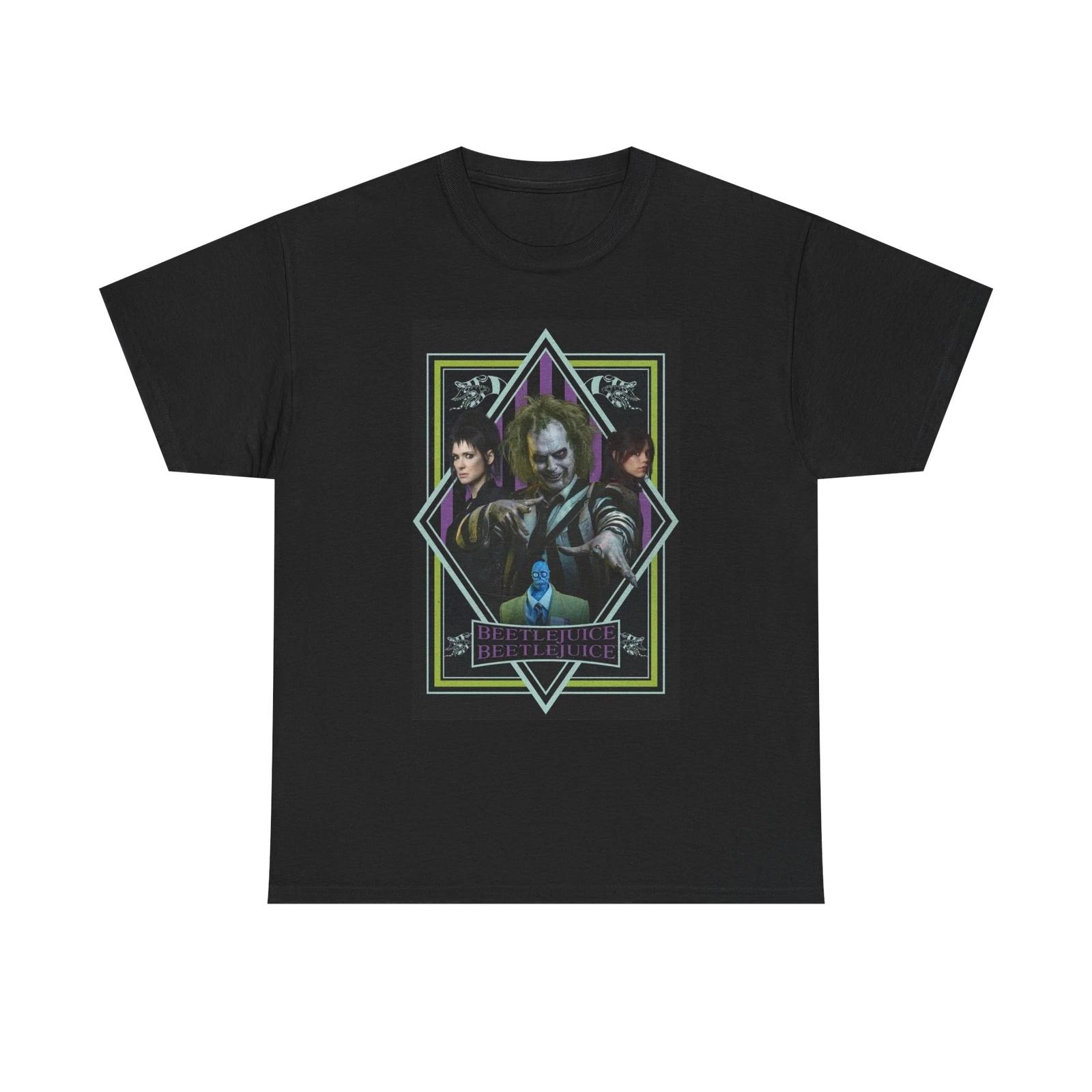 Men s and Women s T-shirts Beetlejuice Movie Graphic S