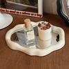Nordic Style Makeup Mirror High Appearance Value Vanity Mirror for Bedroom Dressing Table Elegant Desktop Decorative Ornament