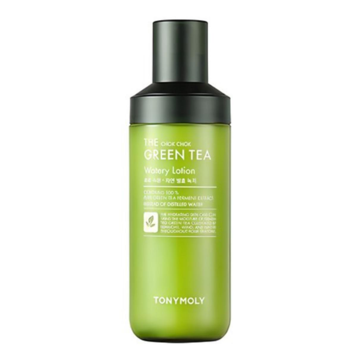 

[Tonymoly] The Chok Chok Green Tea Watery Lotion 160мл 160ml X 1PCS
