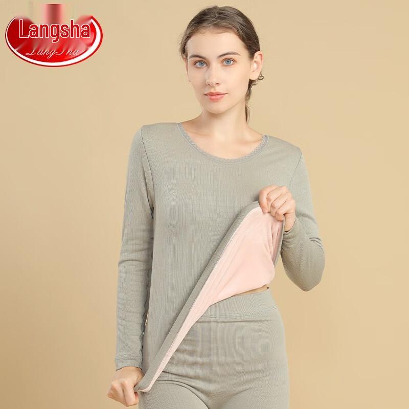 Женский утолщенный термокомплект Langsha с флисовой подкладкой One Size