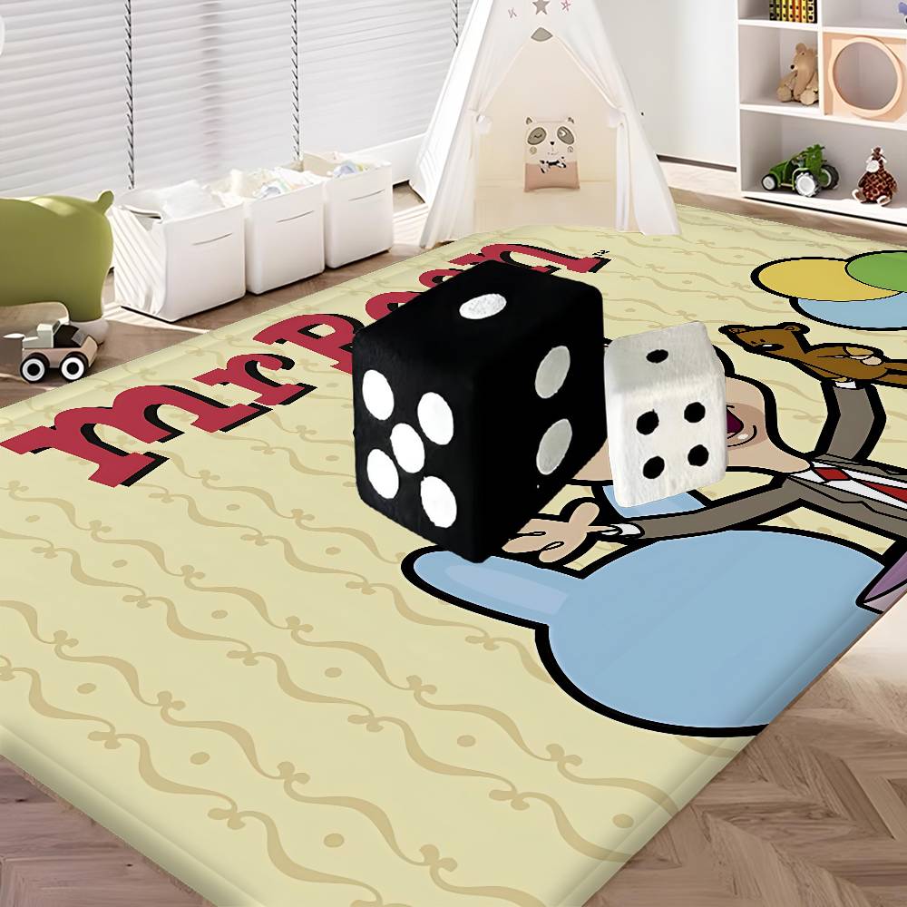

Funny Cartoon Mr. Bean Entrance Door Mat Washable Non-Slip Living Room Sofa Chairs Area Mat Kitchen Welcome Doormat 40x60cm