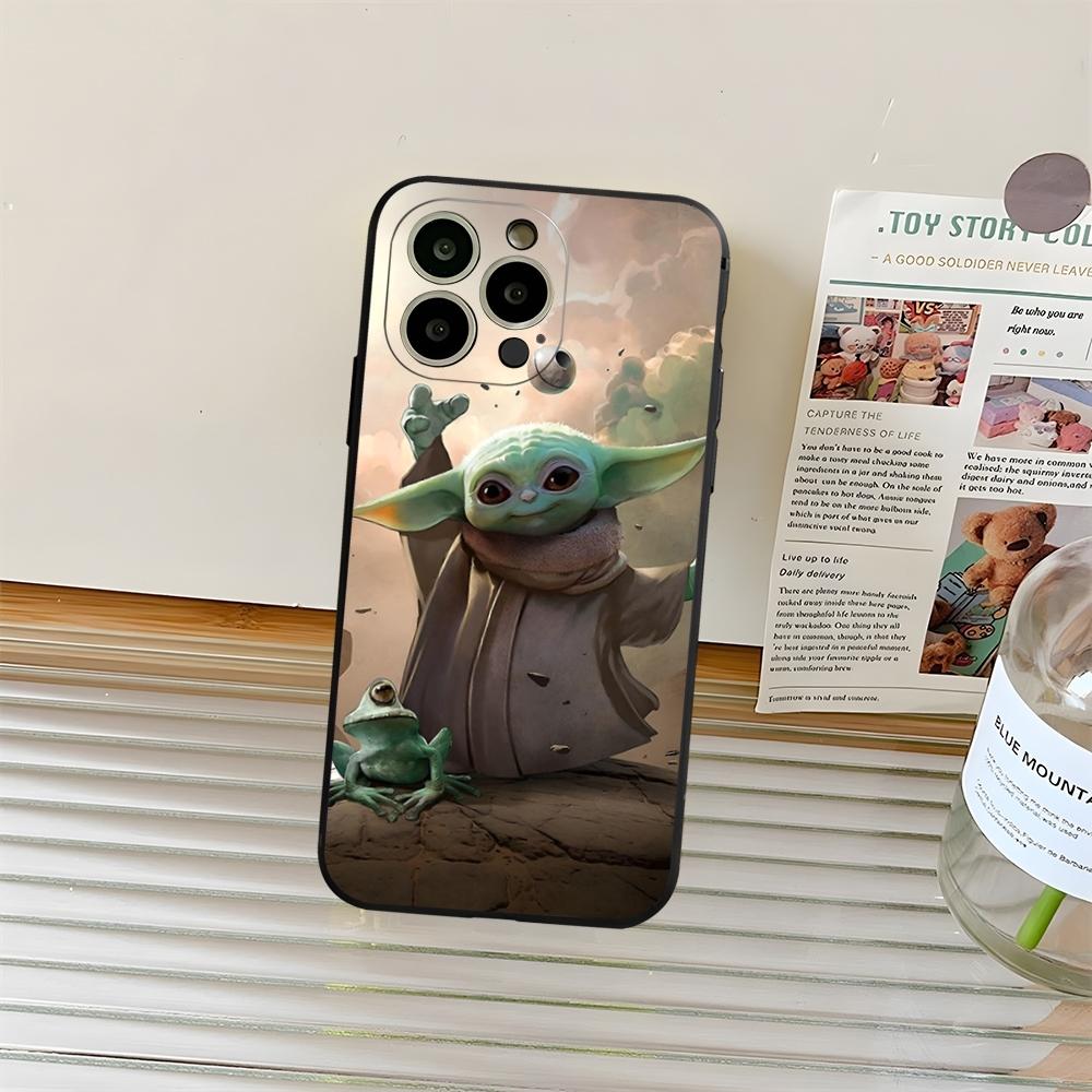 StarS Wars Baby YodaS Phone Case Fundas For Iphone 13 17 11 15ProMax 14 12 16 Pro Xs Max Mini Xr X Plus Coque
