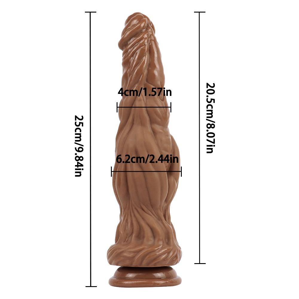 MoDi Měkká anální dilda Animal Dilda Realistická masturbace pro dospělé Big Horse Dildo