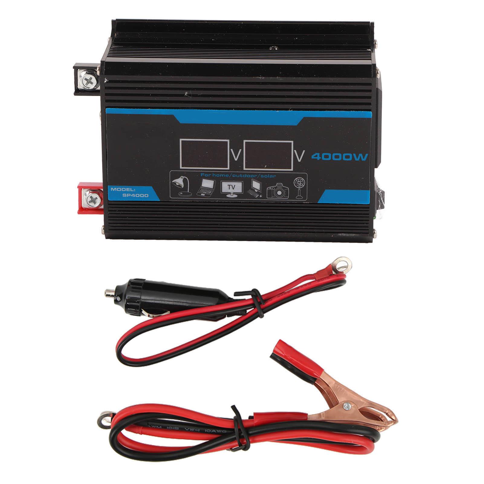 

300W Modified Sine Inverter USB Car Adapter LED Display 12V to 220V