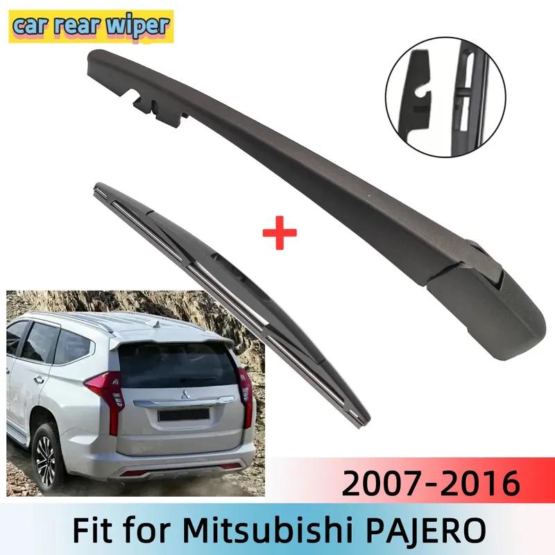 Rear Wiper Blade & Arm Set Kit For Mitsubishi PAJERO 2007--2016 Windshield Windscreen Rear Window