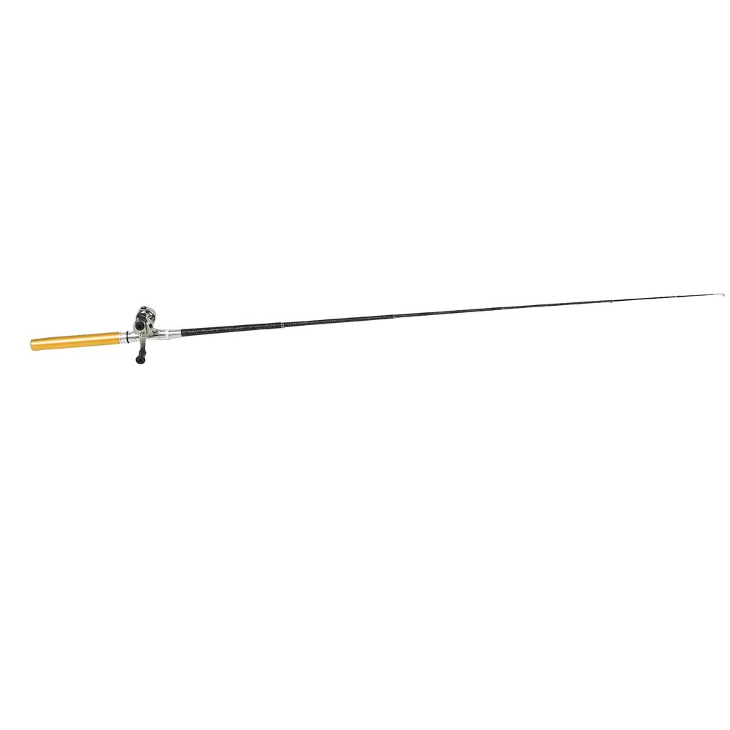 Fishing Rod Reel Combo Pen Portable Telescopic Lightweight Fib glass Fishing Rod Pen for Riv Lake