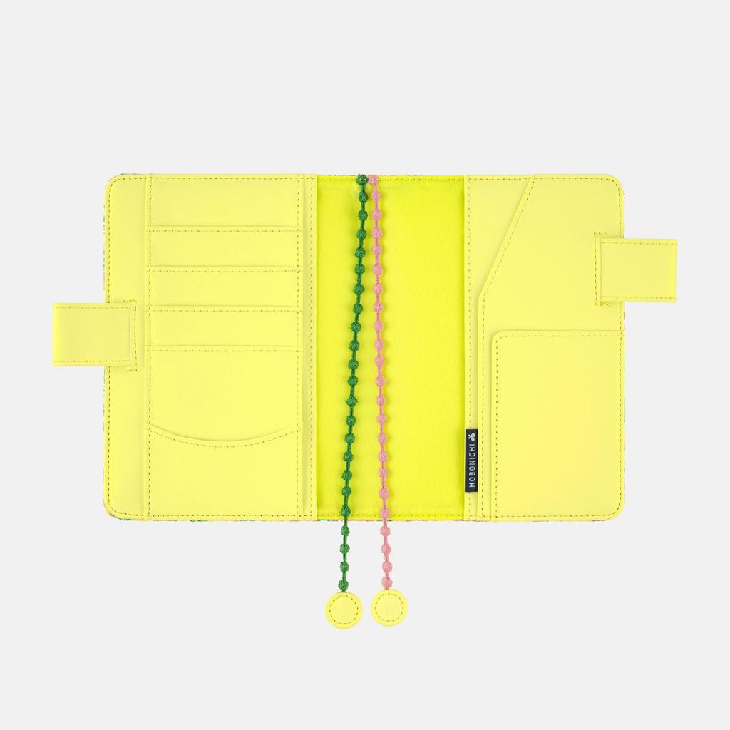 Hobonichi Techo Original Planeromslag av Mina Perhonen i Skyful (A6) (Gul)