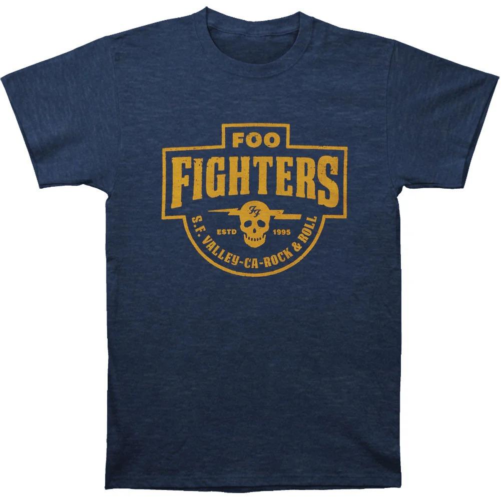 

Foo Fighters С.Ф.. Футболка Valley Slim Fit Высококачественная Роскошная Для Мужчин и Женщин Топ Y2k Лето 2026 S