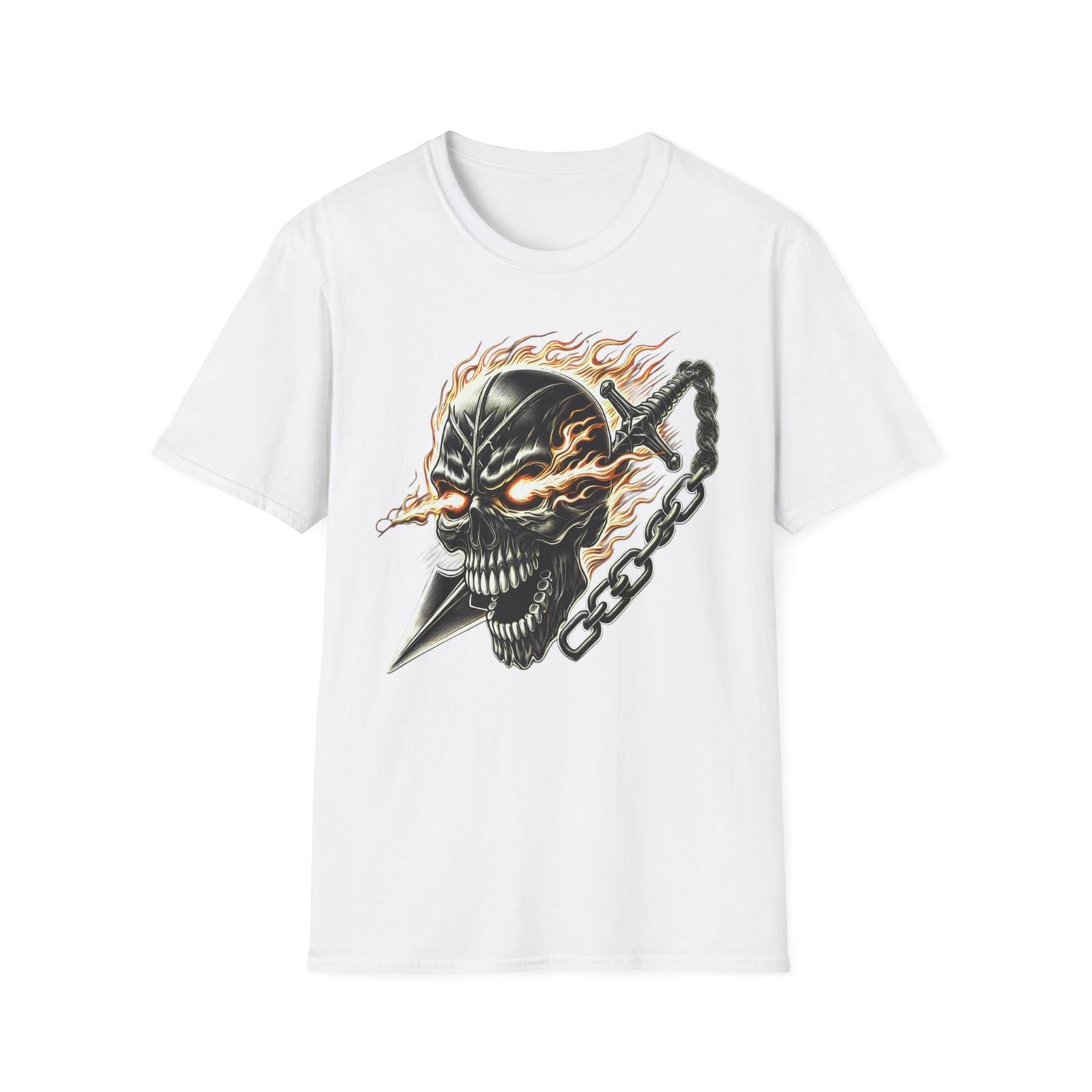 Fatal Flame Skull Tee S разноцветный