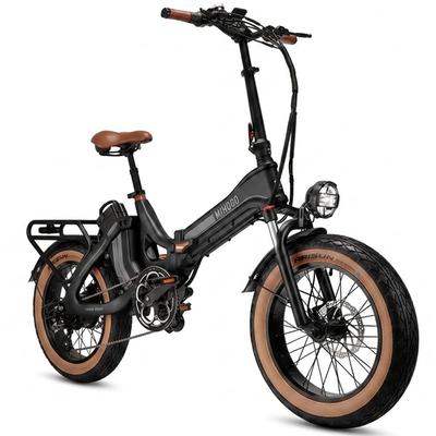 Elektrofahrrad Mihogo One 1000W Spitzenleistung Motor 20" Reifen Faltbares E-Bike Für Erwachsene 48V 29Ah Doppelscheibenbremsen Maximale Traglast 180Kg