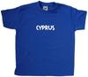 Cyprus text Kids T-Shirt