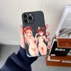 Genshin Impact Sexy Girl Original Square Liquid Silicone Phone Case For iPhone 14 11 12 13 Pro Max X XS XR 7 8 Plus DIY Cover