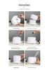 Compact 500ML Remote Controlled Ultrasonic Aroma Diffuser & Humidifier with Silent Muji Style for Bedroom
