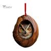Christmas Animal Ornament Cartoon Forest Animal Hanging Decoration 2D Flat Acrylic Pendant for Christmas Tree Decor