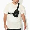 New Nike Nylon Sling Bag, Crossbody Bag Regular Unisex Black & Reflective Silver HF6994-010