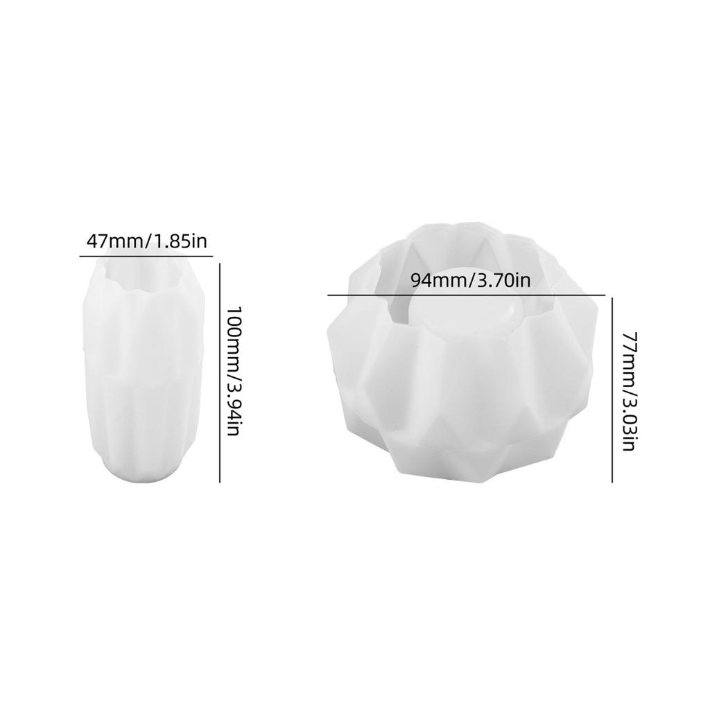 Practical Sturdy Silicone Vase Mold Accessory for Creative Home Decoration Household Use Storage Jar Craft Supplies